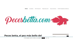Desktop Screenshot of pecesbetta.com