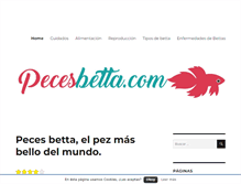 Tablet Screenshot of pecesbetta.com